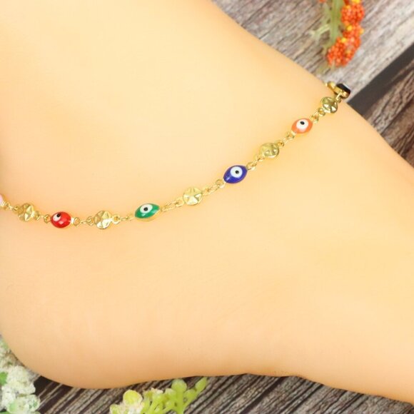 "Elegant Handmade Anklet – Delicate Jewelry for Women, MAR091499 - Picture 3 of 10